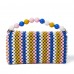 RIVIERA RAINBOW CLAUDETTE BEADED CLUTCH