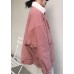 Casual snow jackets stand collar overcoat pink winter parkas