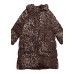 New Loose fitting snow jackets thick coats Leopard hooded Parkas