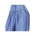 Blue Boho Wide Leg Pants For Women